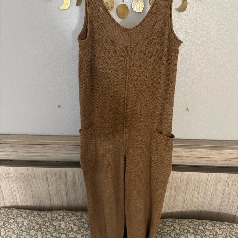 MARBLE Tan Knit Garment